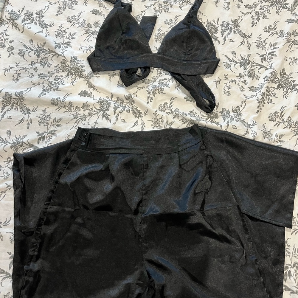 Shein polyester two piece
